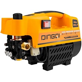 მაღალი წნევის სარეცხი აპარატი Dingqi 106005, 1500W, Pressure Washer, Black/Orange